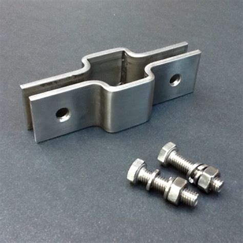 25 metal tubing brackets|2x2 square tube mounting brackets.